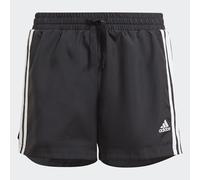 Adidas Girls Designed To Move 3-Stripes Shorts Colour: Black, Size: 7-8 years
