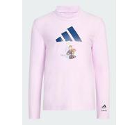 adidas Disney Frozen Rash Guard, Light Pink, Size 4-5 Years Light Pink