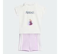 adidas Baby Girls DISNEY FROZEN T-SHIRT SET, white/dark blue, 3-6 Months