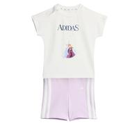 Adidas Disney Frozen T-shirt Set White,Purple 3-4 Years Girl
