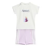 Adidas Disney Frozen T-shirt Set White,Purple 24 Months-3 Years Girl