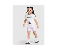Adidas Disney Frozen T-shirt Set White,Purple 3-6 Months Girl