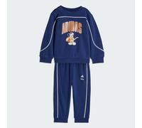 adidas Unisex Baby DISNEY MICKEY MOUSE JOGGER, dark blue/off white, 0-3 Months