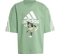 Adidas Disney Mickey Mouse Short Sleeve T-shirt Green 9-10 Years Boys,Girls
