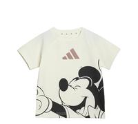 adidas unisex disney mickey mouse t-shirt set white 2-3y
