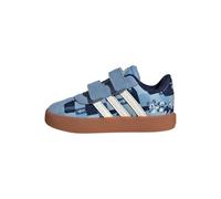 adidas Disney Mickey Mouse VL Court Shoes Infants, Leather Upper, Blue