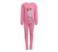 Adidas Disney Minnie Mouse Girls Jogger Set Colour: Pink, Size: 6-7y