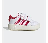 adidas Unisex Baby Disney Minnie Mouse Grand Court Infants Shoes, FTWR White/Pure Ruby/Off White, 7 UK Child