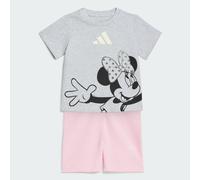 Baby Girl Shorts and T-Shirt Set adidas Disney Minnie Mouse Gris 18/24 mois