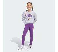 adidas Girl's DISNEY MINNIE MOUSE JOGGER, light grey heather/Semi Ice Tangerine, 5-6 Years
