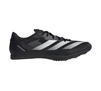 adidas Distancestar Spike Shoes - Black, White, Size 8.5