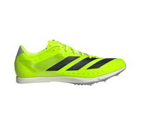 adidas Distancestar Spike Shoes - Neon Green, Black, Size 5.5