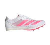 adidas Distancestar Spike shoes Unisex - white, pink, Size 8,5