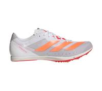 adidas Distancestar Spike shoes Unisex-white, red, Size 8