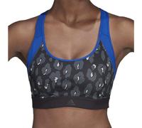 adidas Dont Rest Iteration Womens Sports Bra Black Compression Moisture Wicking