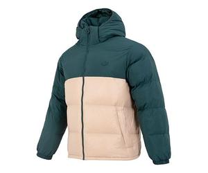 adidas Down Regen Hooded Puffer Jackets 'Green Beige' HL9187 S