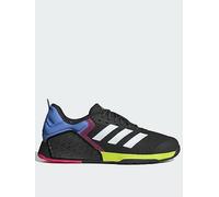 adidas Dropset 3 strength training shoes, Black/White, Size 9.5, Men Black/White