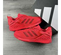 Adidas Dropset 3 Weightlifting Gym Shoes ‘Lucid Red’ - Size UK 11.5 / EU 46 2/3