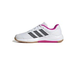 adidas Dropset Base Womens Runners White/Green/Pink 5 UK