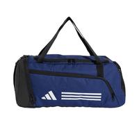 adidas Unisex Essentials 3-Stripes Duffel Bag, Dark Blue/White, S