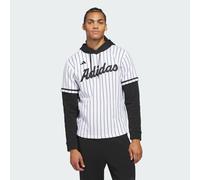adidas Dugout Pinstripe Hooded Jersey