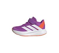 adidas Duramo SL2 Hook and Loop Shoes Kids Running, Purple Burst/FTWR White/Impact Orange, 10 UK Child