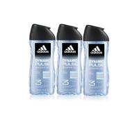 Adidas Dynamic Pulse 3-in-1- body, hair and face shower gel, 250 ml. Pack of 3