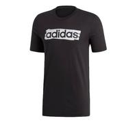 adidas E LIN BRUSH T Sports Round Neck Short Sleeve Black DV3046 XXL
