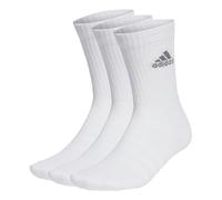 Adidas EBB96 SPW Cushioning 3P Crew Socks, White/Grey for (IA3949), M