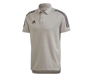 Adidas ED9247 CON20 Polo Polo Shirt Mens Team mid Grey/Black M