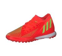 adidas Edge.3 TF Trainers, Solar Red Team Solar Green Core Black, 6.5 UK
