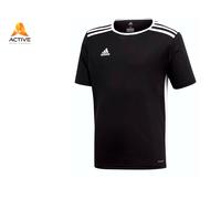 Adidas Entrada 18 Kids Football Jersey Soccer T-Shirt Climalite Sports Gym Top