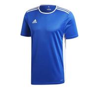 adidas Entrada 18 Stripe Colorblock Short Sleeve Blue CF1037 S