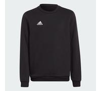 adidas Entrada 22 Kids Football Sweatshirt Youth Black Sports Teamwear Boys Top