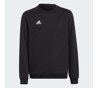 adidas Entrada 22 Kids Football Sweatshirt Youth Black Sports Teamwear Boys Top