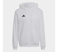 adidas Men's Entrada 22 Sweat Hoodie, White / Black, XL