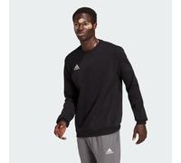 adidas Entrada 22 Sweatshirt Top Jumper Black Teamwear Football Mens Sports