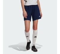 adidas Entrada 22 Womens Football Shorts Ladies Navy Sports Teamwear Pockets