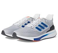 adidas EQ21 Mens Running Shoes in Silver, Halo Silver/Team Royal Blue/Semi Impact Orange, 9.5 D (M) Standard