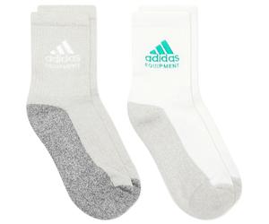 Adidas EQUIPMENT 2 Pack Sock White/Medium Grey Heather