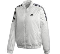 Adidas Ess Padded Jacket Women's between-Seasons Winter Bomber Jacket Light Gray