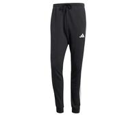 adidas Essential 3-Stripes French Terry Joggers, Cotton, Black