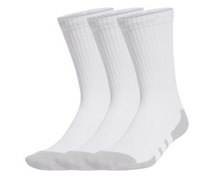 adidas Essential Climacool Crew Socks 3-Pack - Breathable White Running Socks
