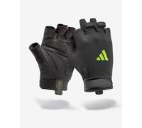 adidas Essential Training Graphic Gloves Black Green - S