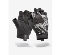adidas Essential Training Graphic Gloves Black Grey - XS