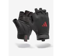 adidas Essential Training Graphic Gloves Black Red - M