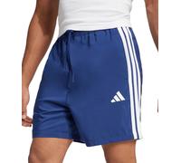 adidas Essentials 3 Stripes Chelsea Mens Training Shorts Blue Gym Excerise Short