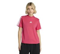 Adidas Essentials 3 Stripes Cotton B Short Sleeve T-shirt Pink L Woman