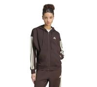 Adidas Essentials 3 Stripes Fleece Full Zip Sweatshirt