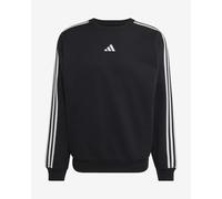 Adidas Essentials 3 Stripes Fleece Sweatshirt Black L Men